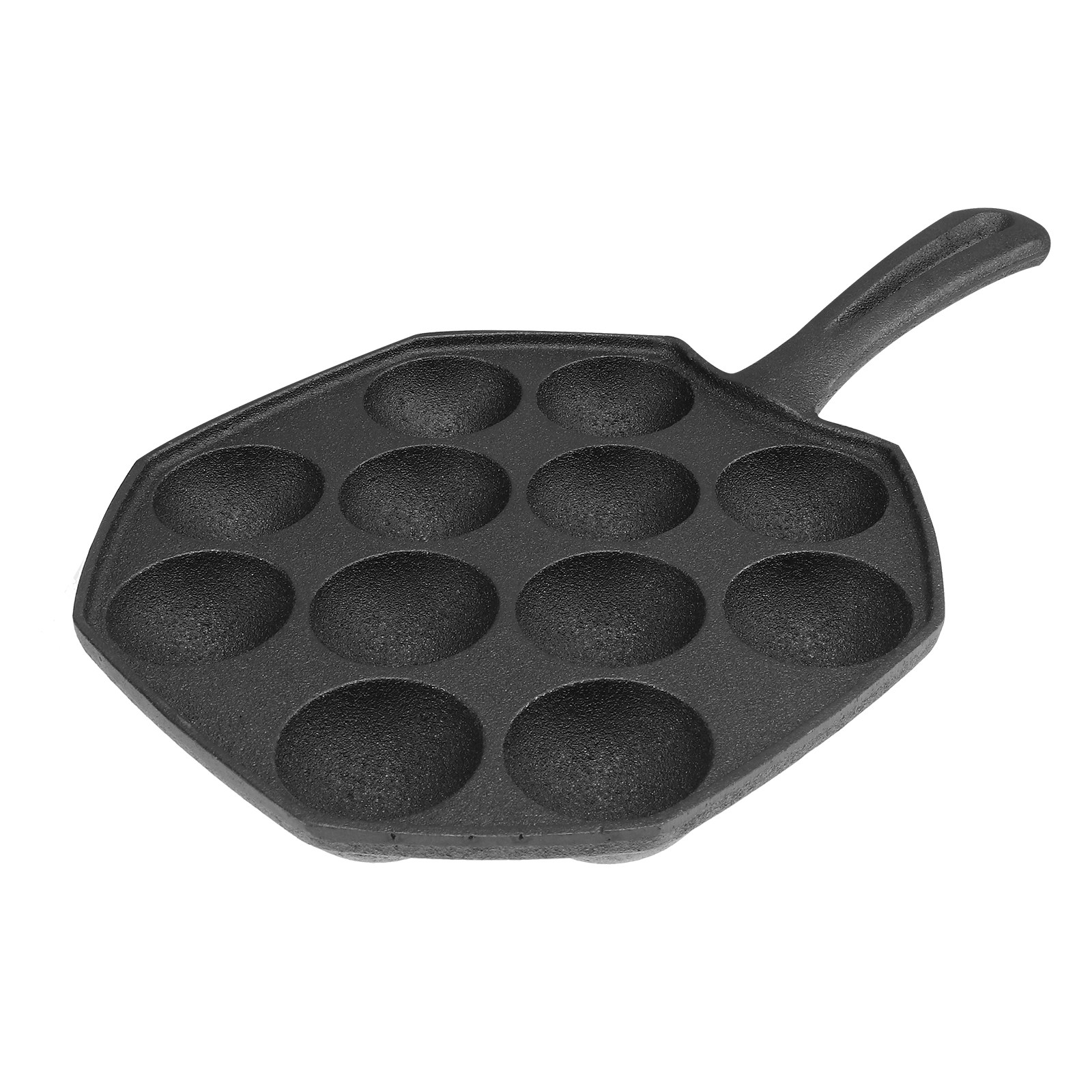 Takoyaki Grill Plate - 12 Molds Cast Iron Takoyaki Pan