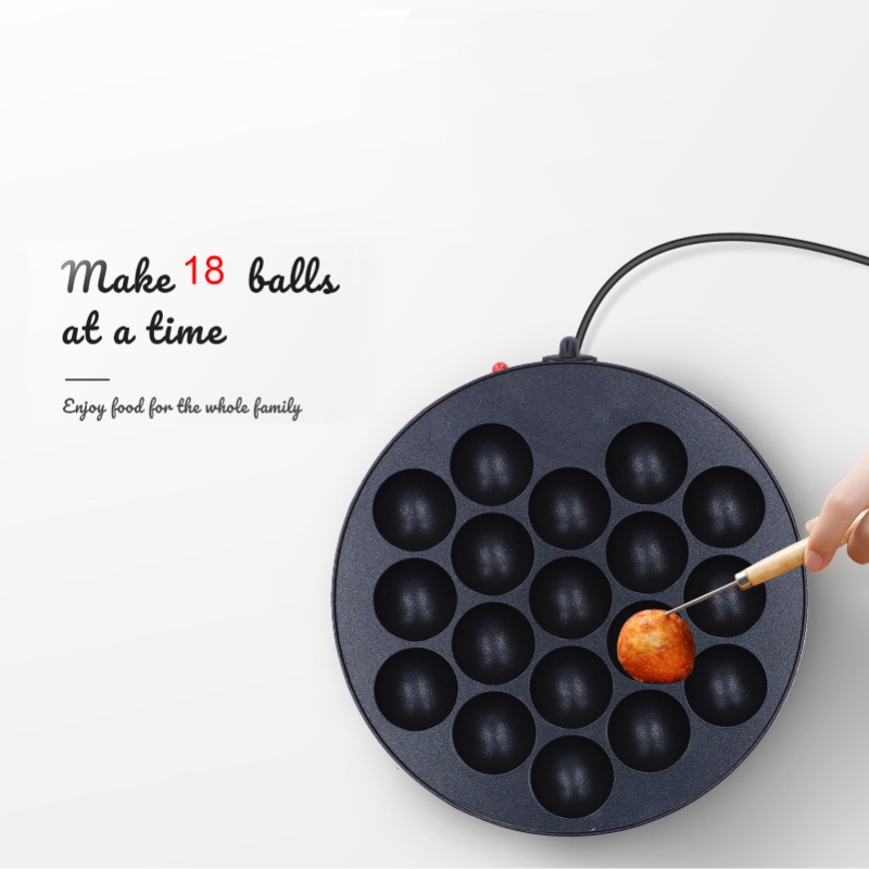 Takoyaki Grill Plate - Make 18 Takoyaki at Home Nonstick