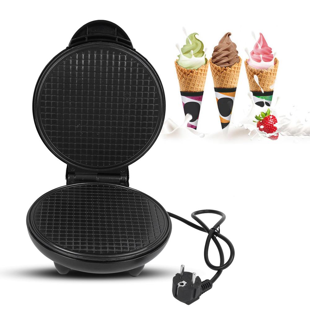 Waffle Cone Maker - Electric Egg Roll Maker Waffle Baking