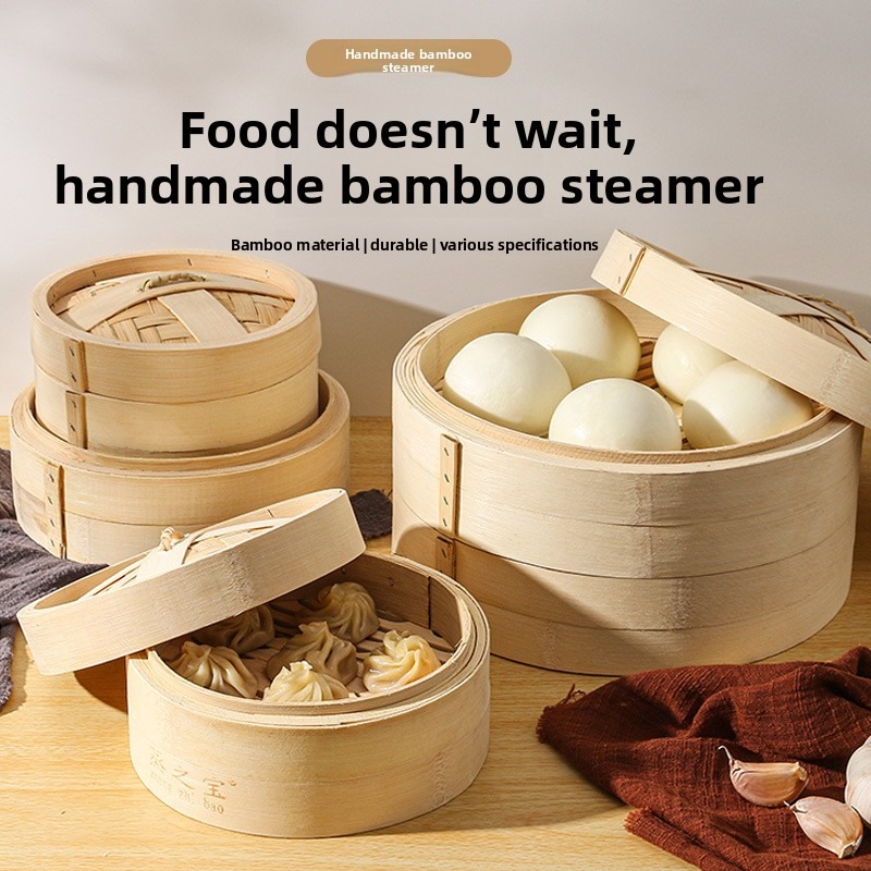 Chinese Steamer Bamboo Steamer - đánh giá và giá Bao Steamer Bamboo