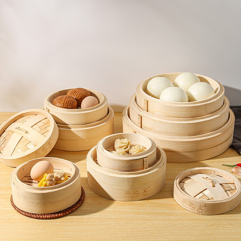 Chinese Steamer Bamboo Steamer - đánh giá và giá Bao Steamer Bamboo