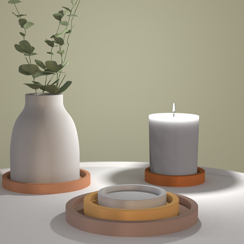 Concrete Tray Silicone Mold Ce - đánh giá và giá Potsticker Mold