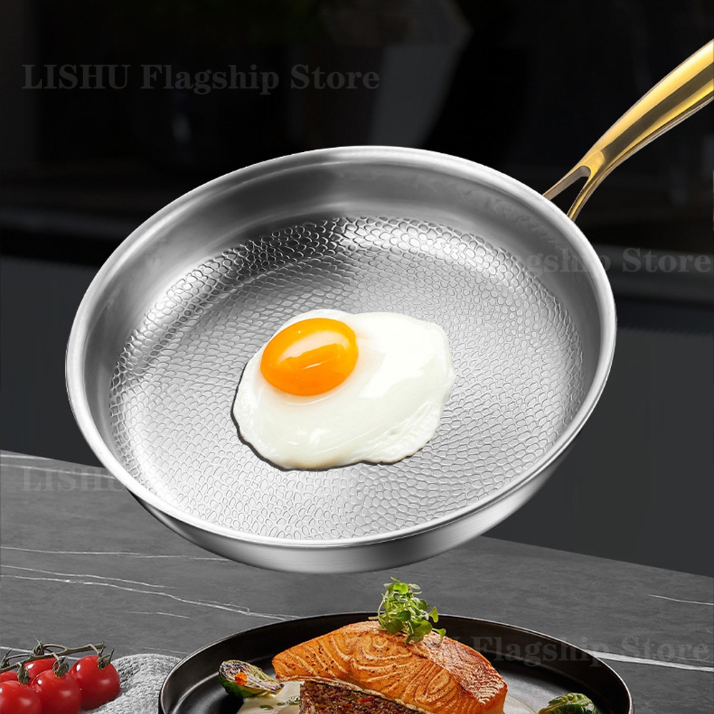 22/24/26/28/30cm Titanium Stai - đánh giá và giá Egg Waffle Pan