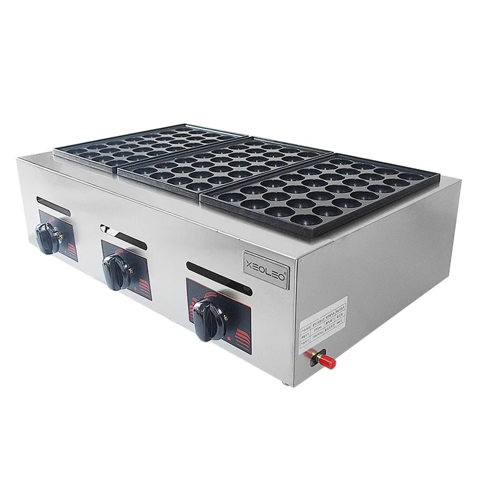 XEOLEO Commercial Desktop 3-pl - đánh giá và giá Takoyaki Grill Plate