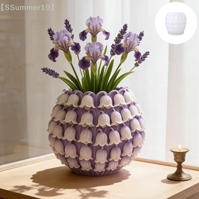 【SSummer10】3D Lily Valley Flow - đánh giá và giá Potsticker Mold