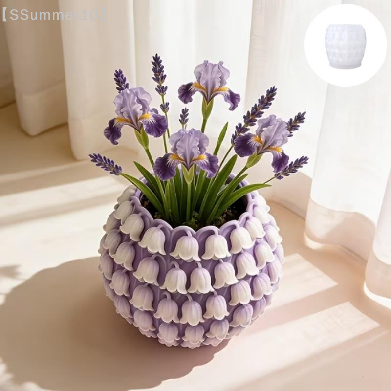 【SSummer10】3D Lily Valley Flow - đánh giá và giá Potsticker Mold