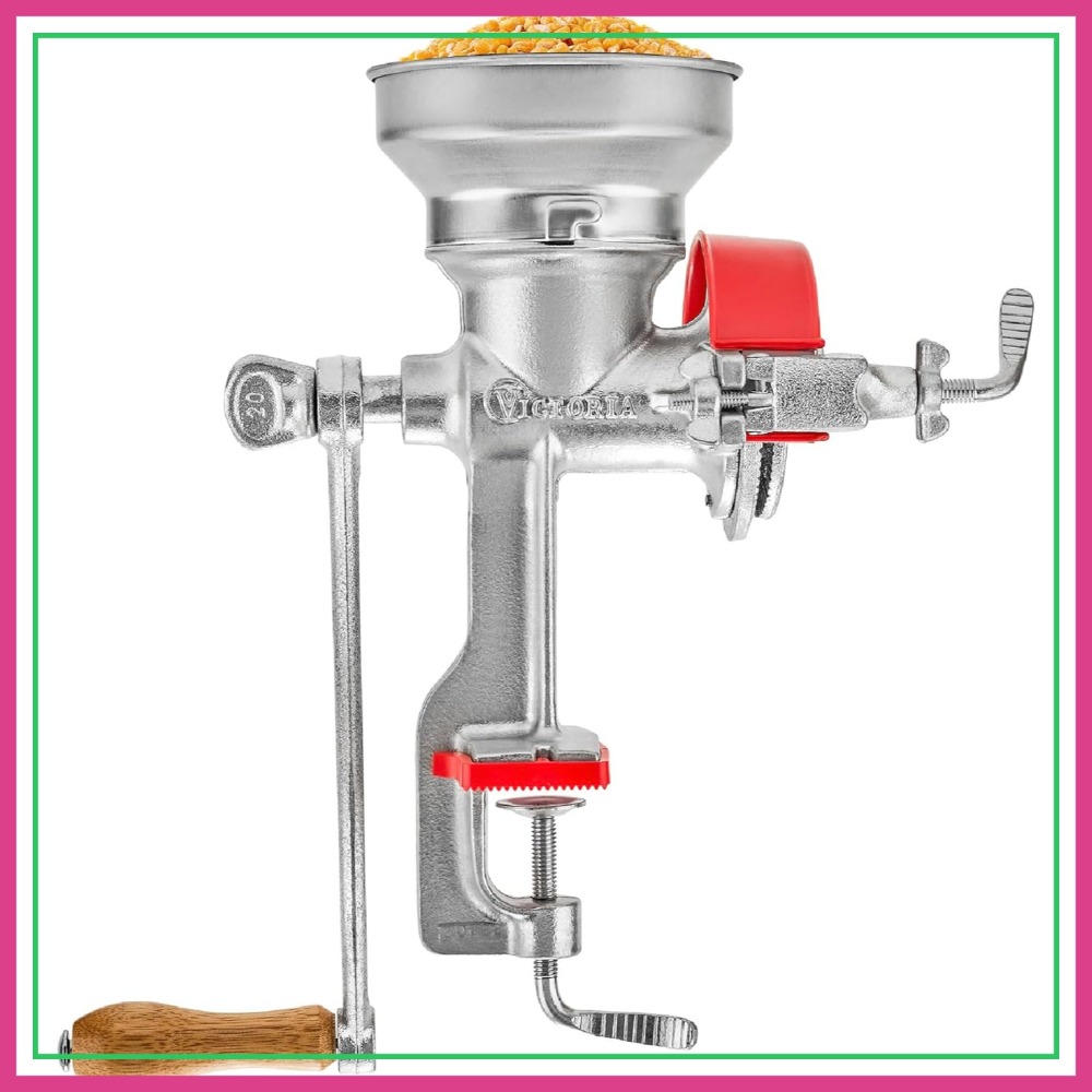 Manual Cast Iron Grain Mill wi - đánh giá và giá Cast Iron Corn