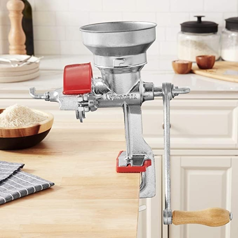 Manual Cast Iron Grain Mill wi - đánh giá và giá Cast Iron Corn