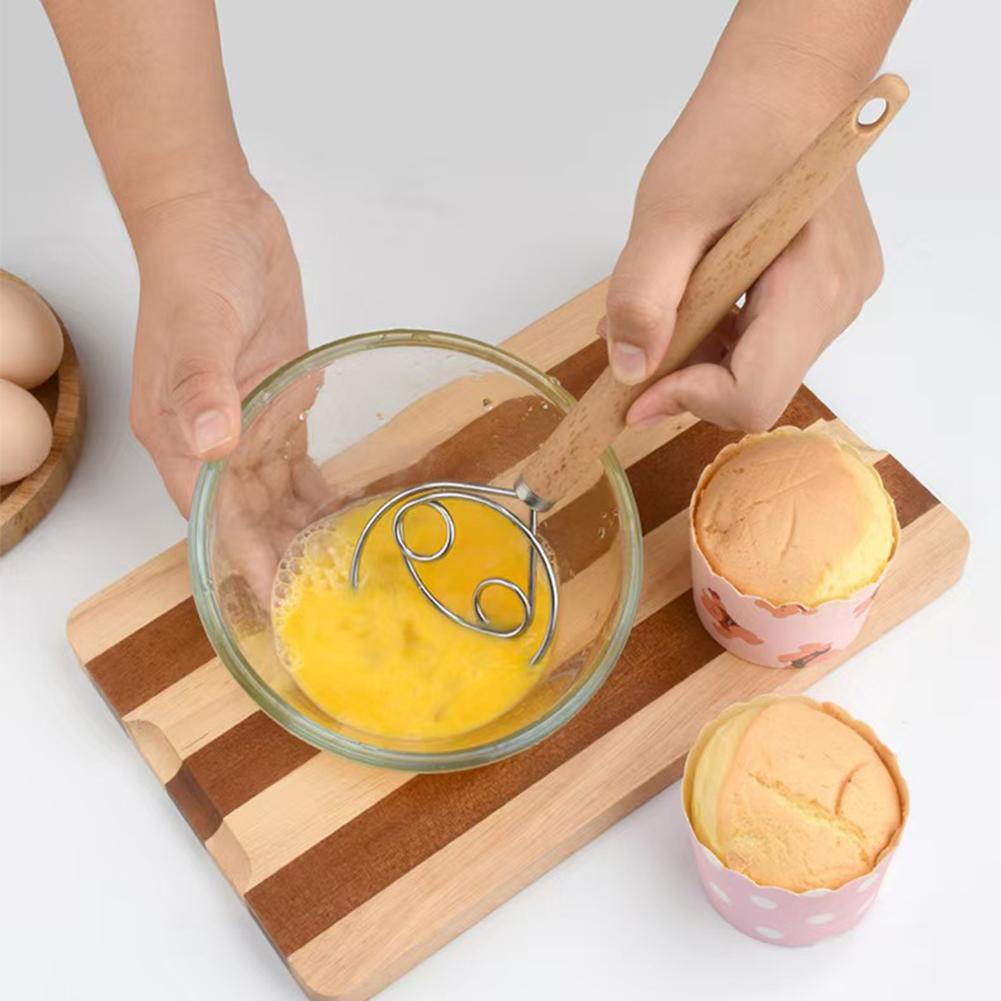 Wooden Hanlde Danish Dough Mix - đánh giá và giá Danish Pancake Pan