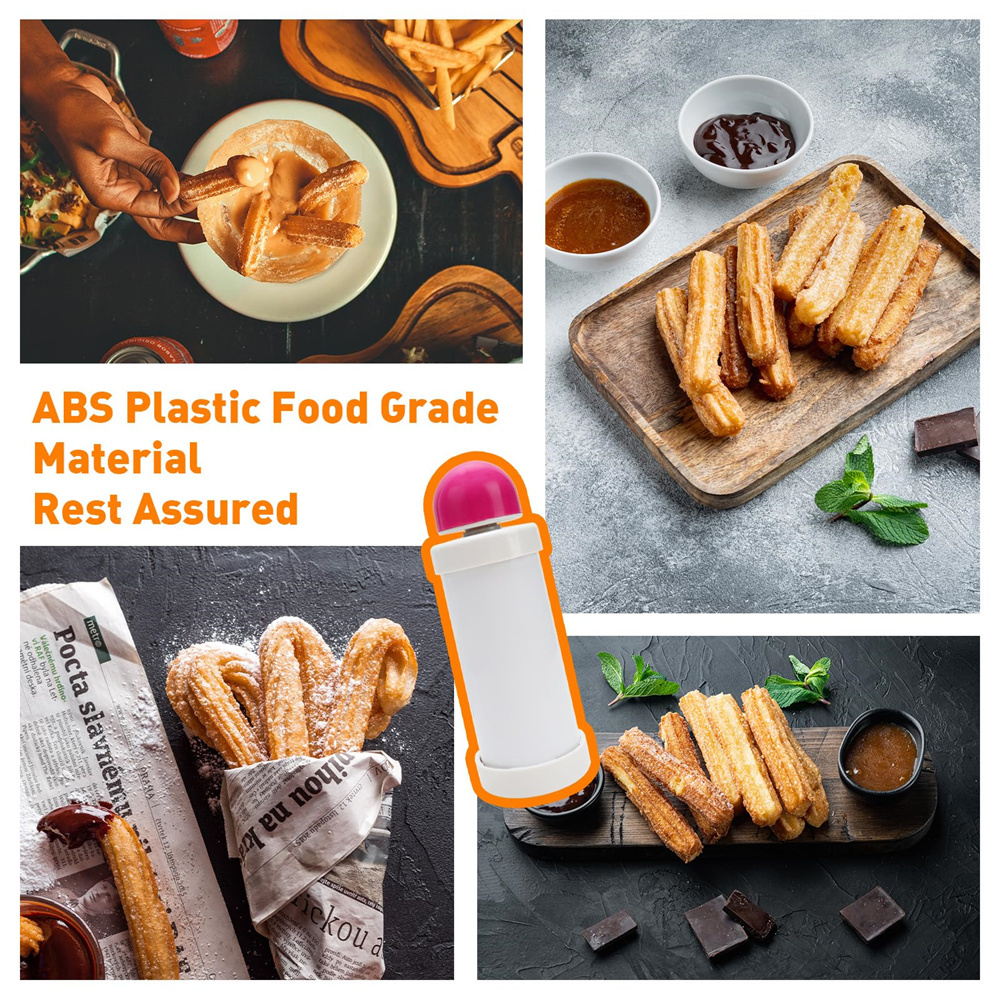 1pc DIY Manual Cookie Press Ma - đánh giá và giá Churros Maker Gun