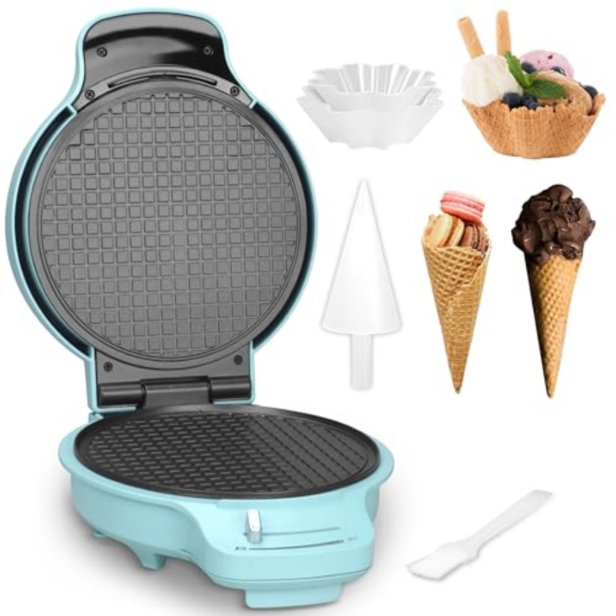 Waffle Cone Maker Machine with - đánh giá và giá Waffle Cone Maker