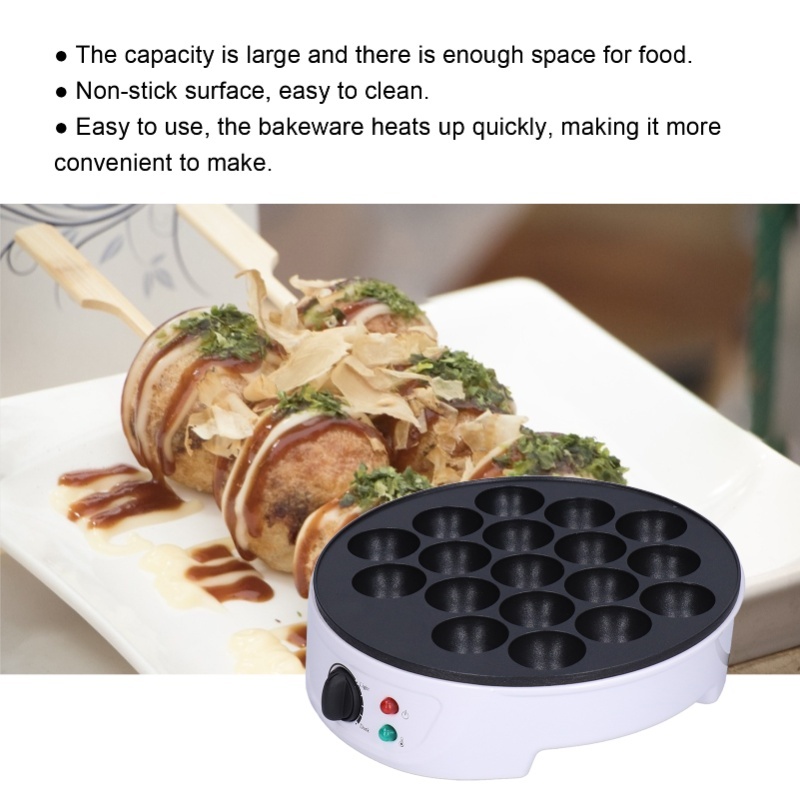 Make 18 Takoyaki at Home Nonst - đánh giá và giá Takoyaki Grill Plate