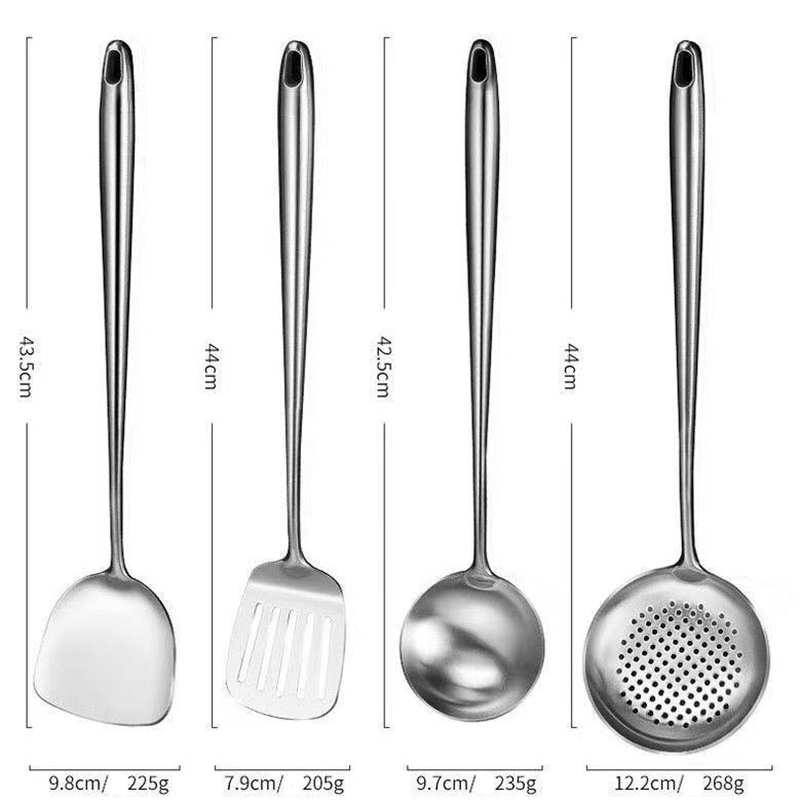 304 Stainless Steel Wok Spatul - đánh giá và giá Okonomiyaki Spatula