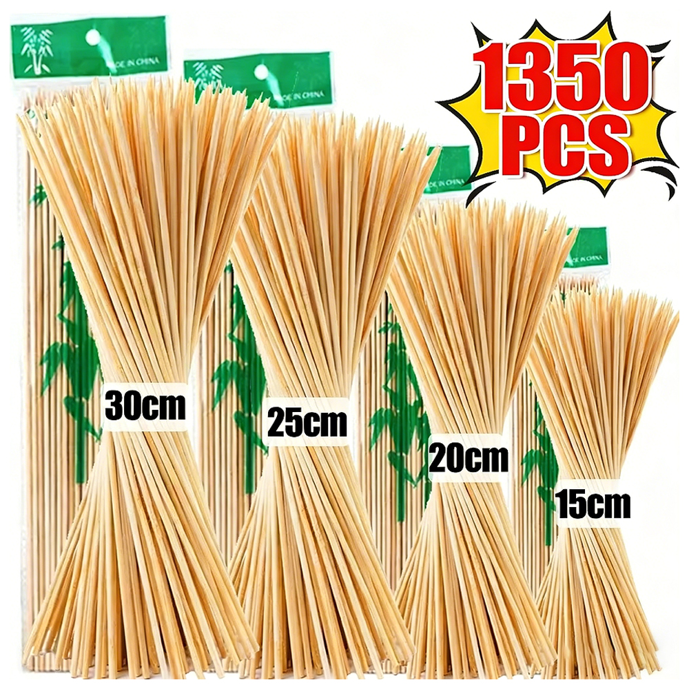 1350/90Pcs Natural BBQ Skewers - đánh giá và giá Corn Dog Stick