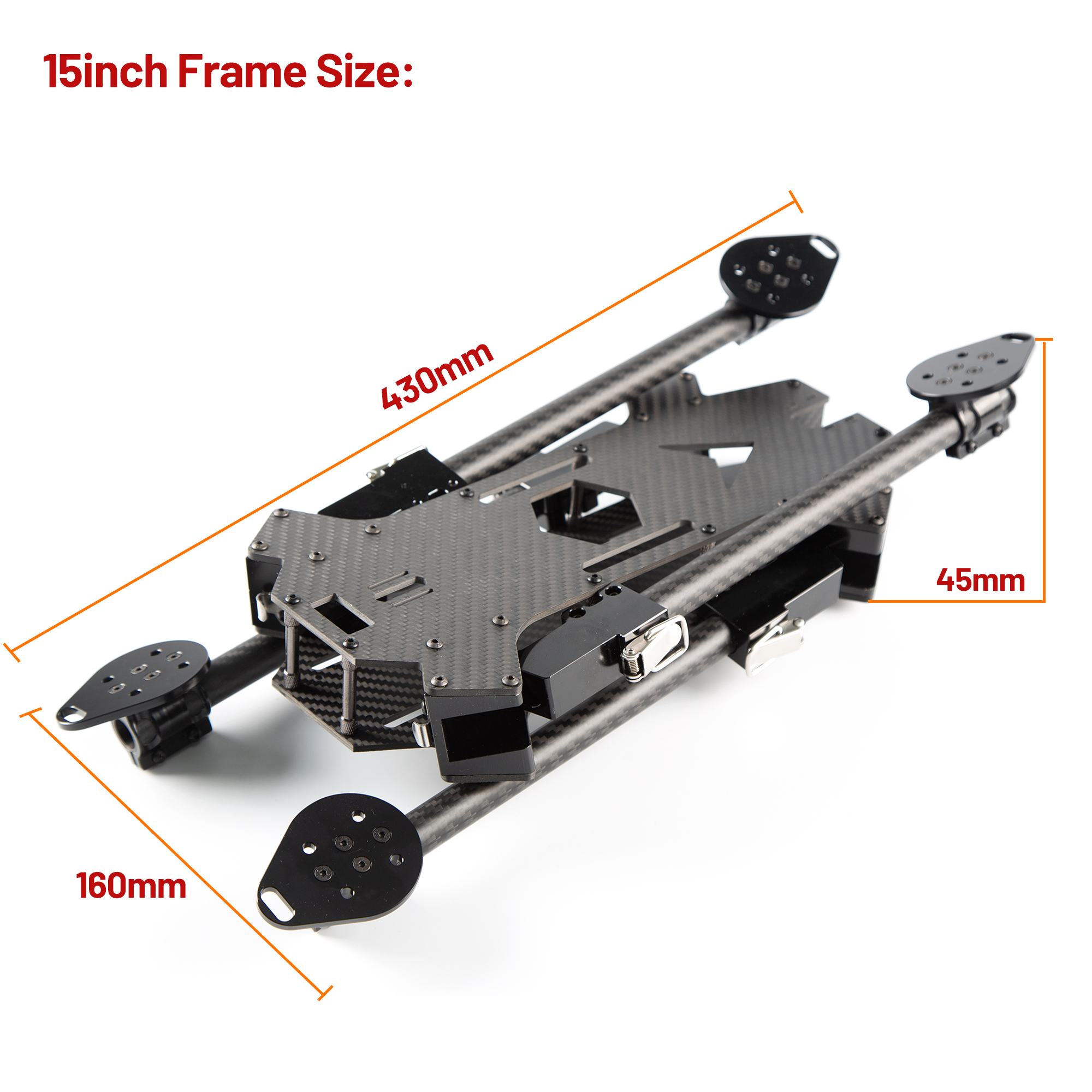 15inch /17inch FPV Carbon Fibe - đánh giá và giá Crepe Pan Carbon