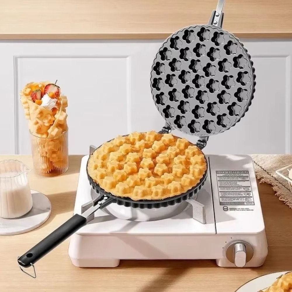 19/37 Holes Plum Blossom Cake  - đánh giá và giá Waffle Cone Maker