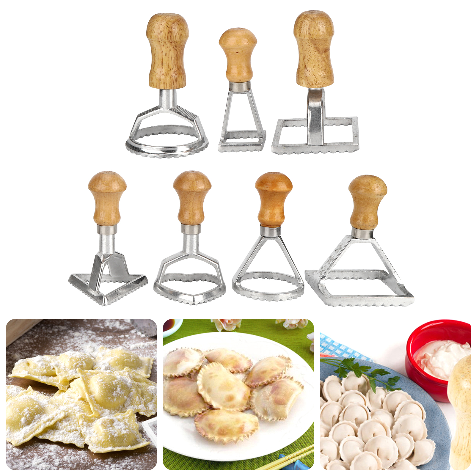 Dumpling Maker, Pastry Press M - đánh giá và giá Dumpling Press Set