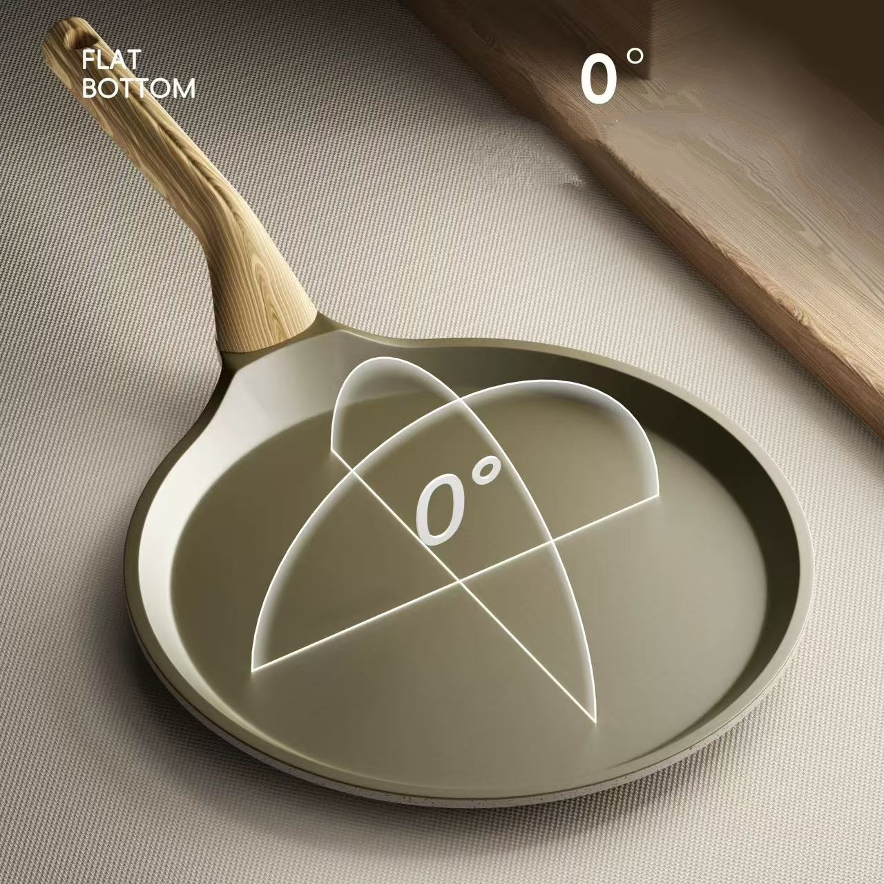 Titanium flat bottomed pan non - đánh giá và giá Mini Pancake Griddle