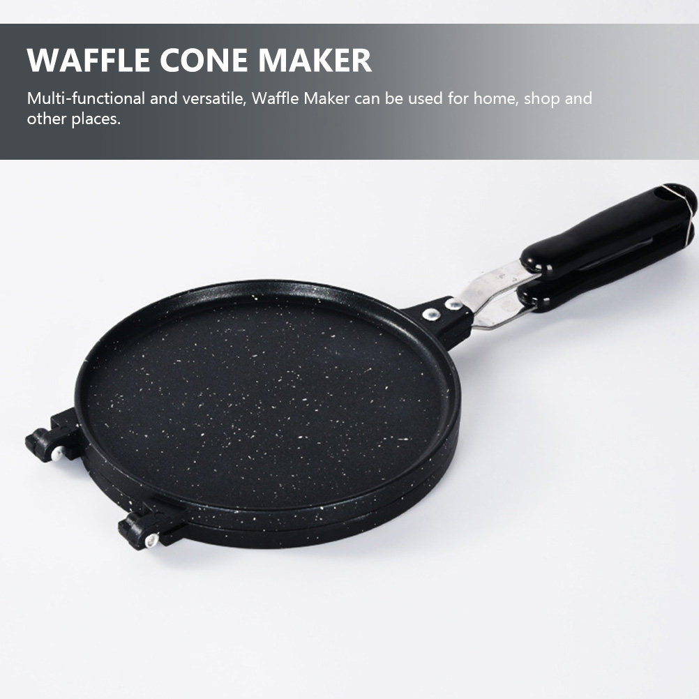 Non-Stick Aluminum Alloy Egg R - đánh giá và giá Waffle Cone Maker
