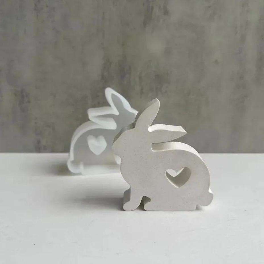 1Pcs Heart Shaped Bunny Silico - đánh giá và giá Bunny Cake Mold