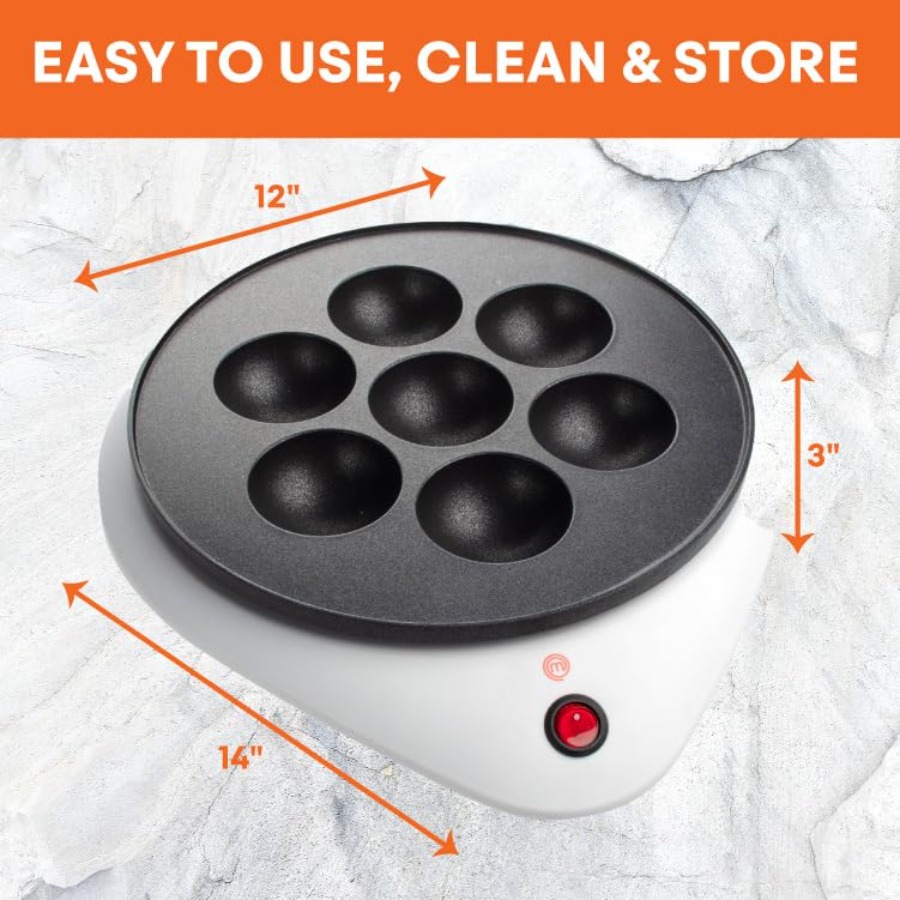 MasterChef Electric Ebelskiver - đánh giá và giá Takoyaki Grill Plate