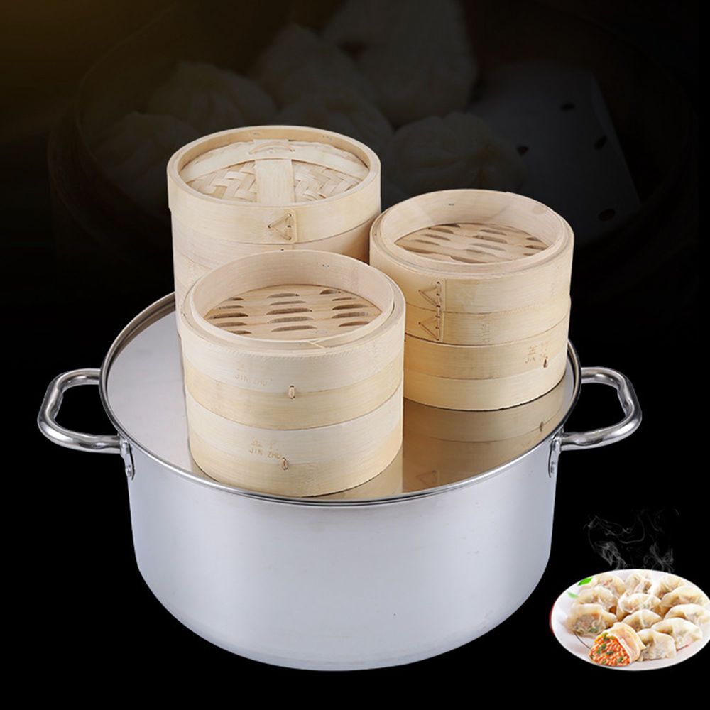 Makes Tasty Bao Buns Kitchen T - đánh giá và giá Bao Steamer Bamboo