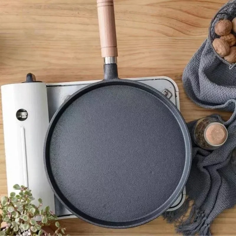 2026 Thick cast iron flat bott - đánh giá và giá Danish Pancake Pan