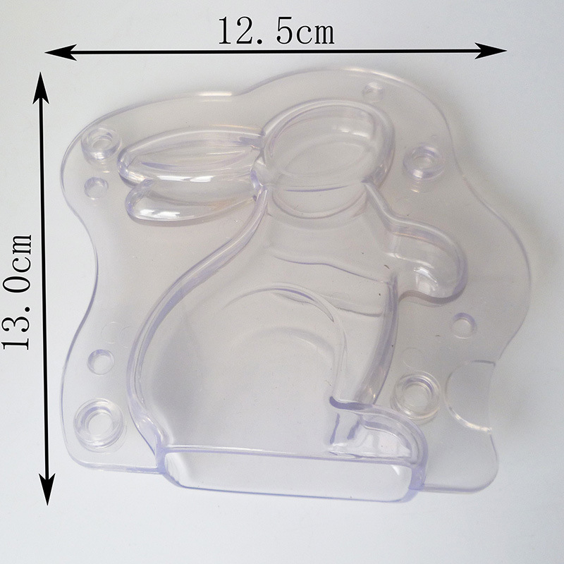 New 3D Rabbit shaped Chocolate - đánh giá và giá Bunny Cake Mold