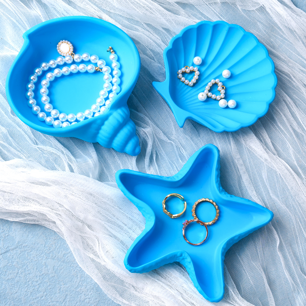 DIY Concrete Starfish Starage  - đánh giá và giá Potsticker Mold