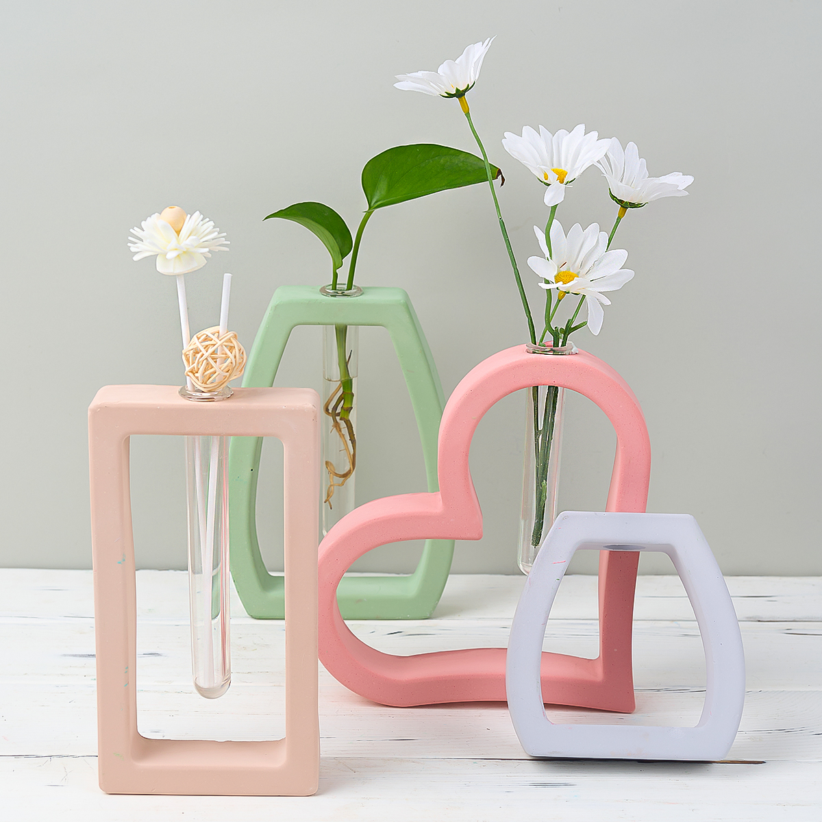 Hydroponic Test Tube Vase Sili - đánh giá và giá Potsticker Mold
