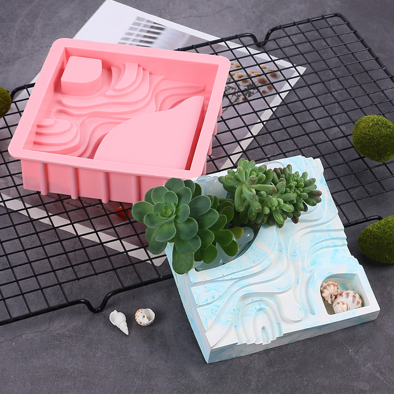 Succulent Flowerpot Silicone M - đánh giá và giá Potsticker Mold