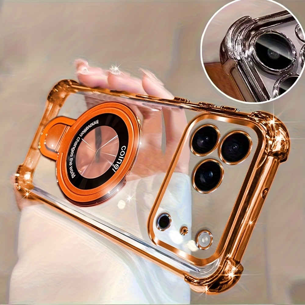 Luxury Plating Phone Case for  - đánh giá và giá Taco Stand Holder