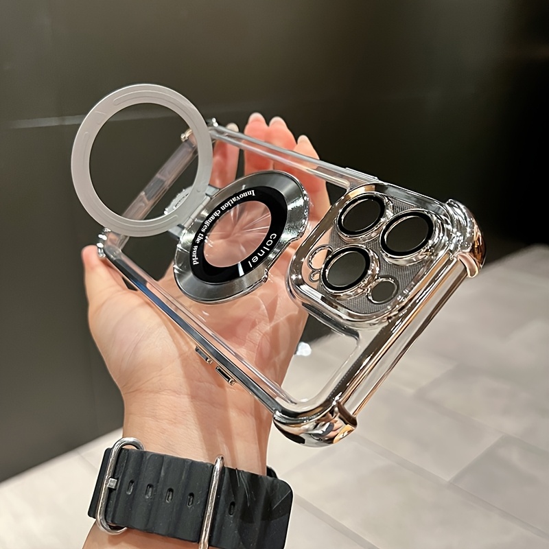 Luxury Plating Phone Case for  - đánh giá và giá Taco Stand Holder