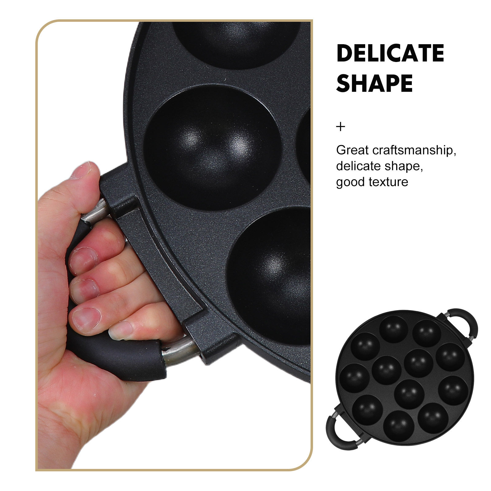 12 Hole Takoyaki Pan Nonstick  - đánh giá và giá Takoyaki Grill Plate