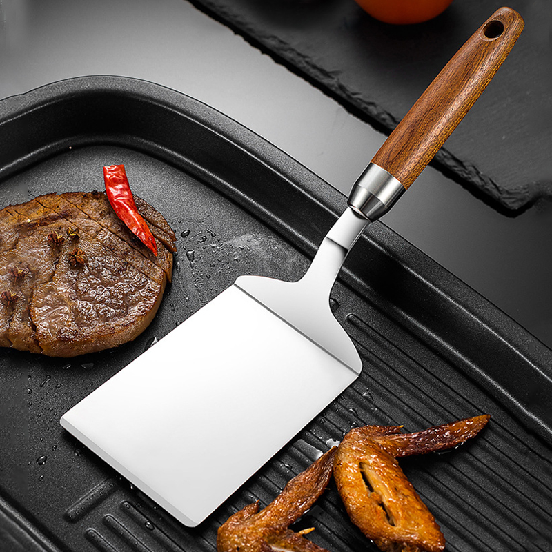 304 Stainless Steel Steak Spat - đánh giá và giá Okonomiyaki Spatula