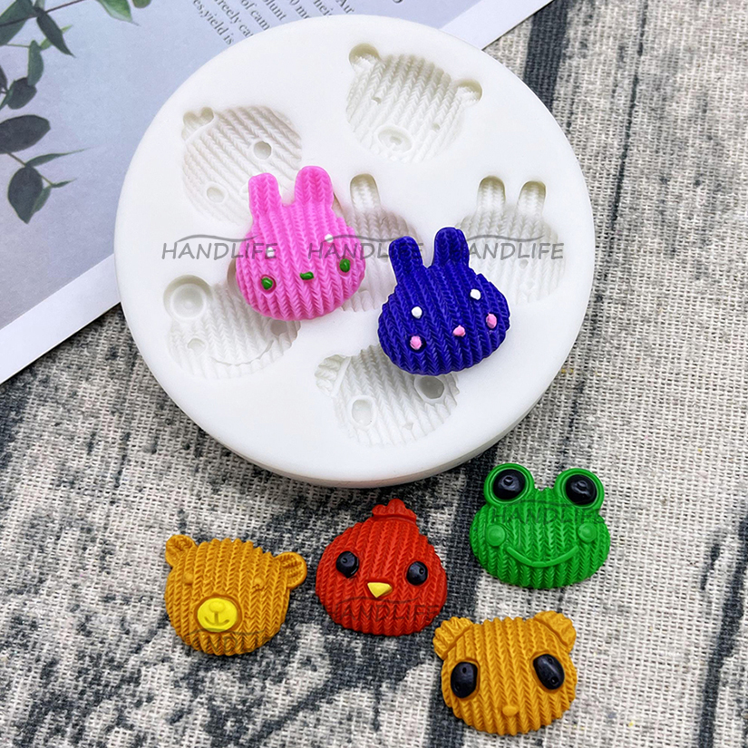 Cute Bear Chick Rabbit Frog Si - đánh giá và giá Bunny Cake Mold