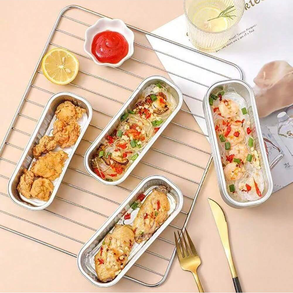 Rectangular Disposable Baking  - đánh giá và giá Egg Waffle Pan