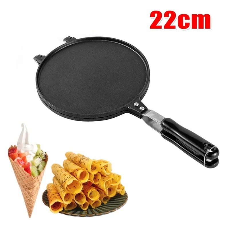 22cm Non-Stick Egg Roll Waffle - đánh giá và giá Waffle Cone Maker