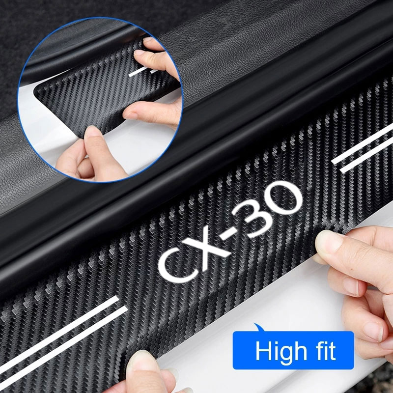 Car Door Sill Guard Plate Thre - đánh giá và giá Crepe Pan Carbon