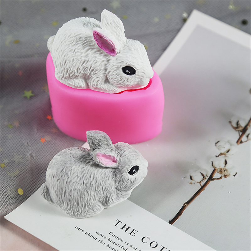 3d Rabbit Silicone Candle Mold - đánh giá và giá Bunny Cake Mold