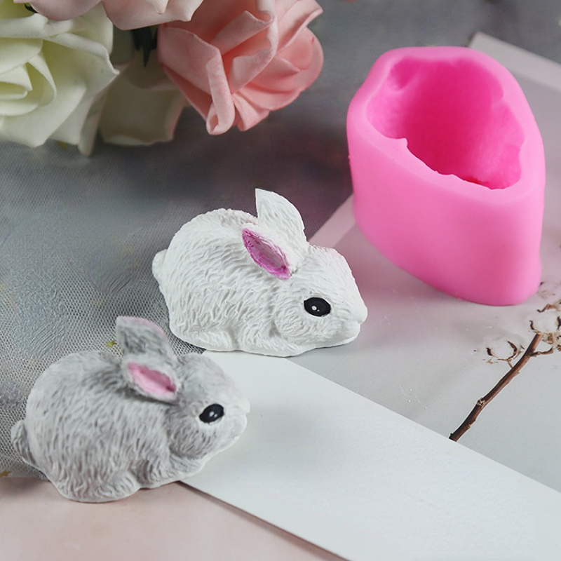3d Rabbit Silicone Candle Mold - đánh giá và giá Bunny Cake Mold