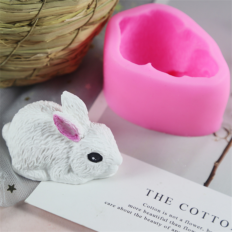 3d Rabbit Silicone Candle Mold - đánh giá và giá Bunny Cake Mold