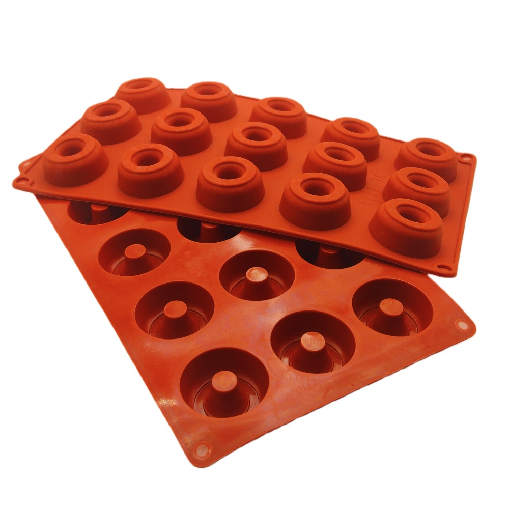 Hot Selling 15 Hole Wine Vorte - đánh giá và giá Donut Mold Silicone