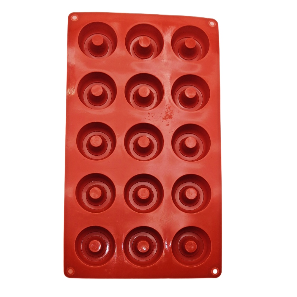 Hot Selling 15 Hole Wine Vorte - đánh giá và giá Donut Mold Silicone