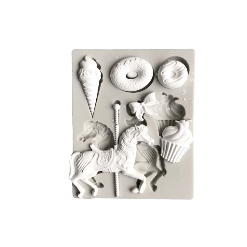 Trojan horse ice cream doughnu - đánh giá và giá Donut Mold Silicone
