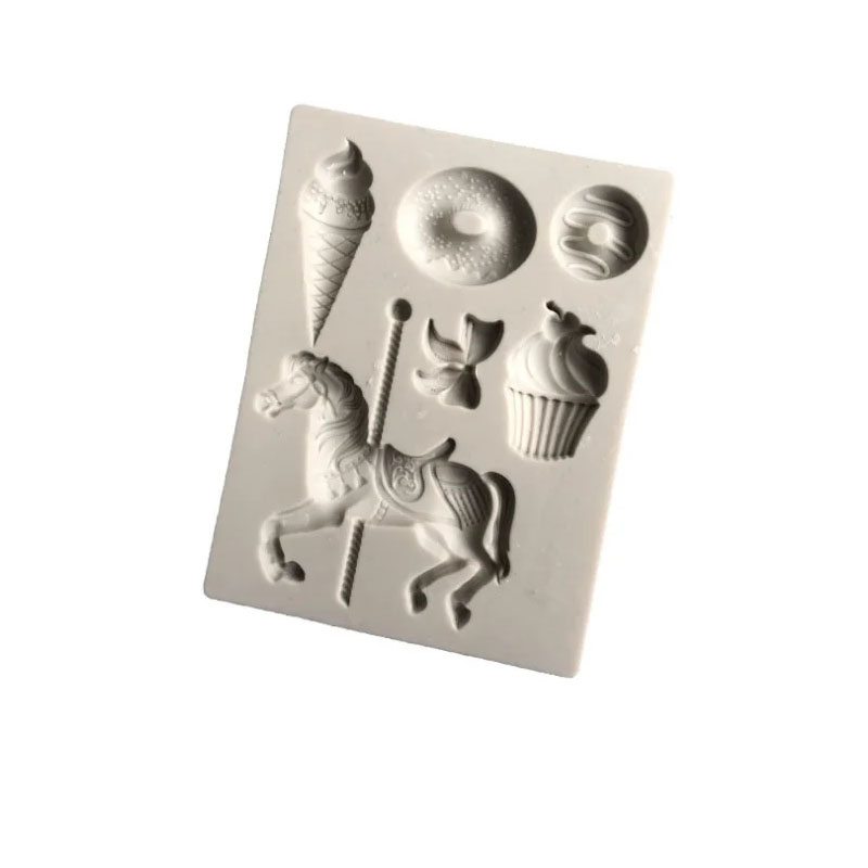 Trojan horse ice cream doughnu - đánh giá và giá Donut Mold Silicone