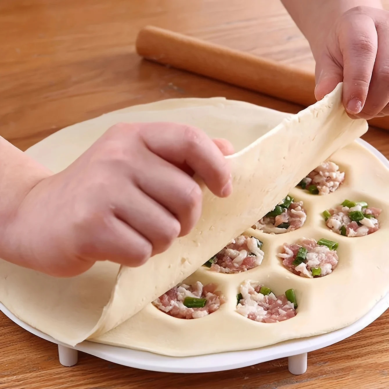 1pc-Simple Chinese Dumplings M - đánh giá và giá Dumpling Press Set
