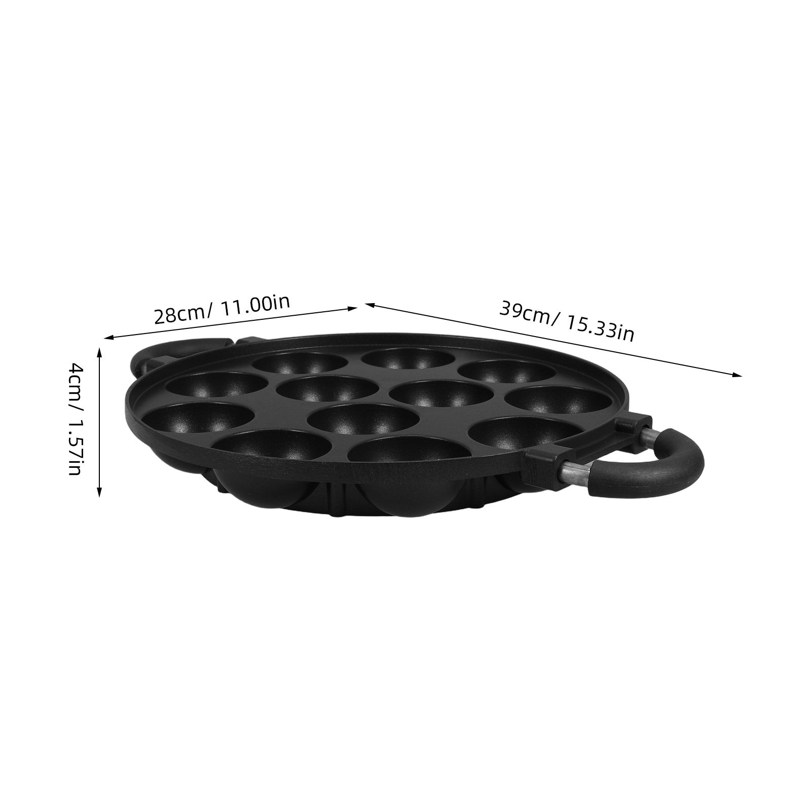 Takoyaki Grill Pan 12 Hole Non - đánh giá và giá Takoyaki Grill Plate