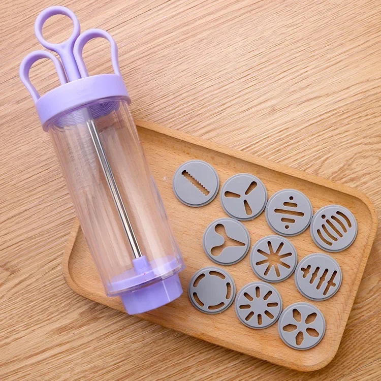 DIY Manual Cookie Press Maker  - đánh giá và giá Churros Maker Gun
