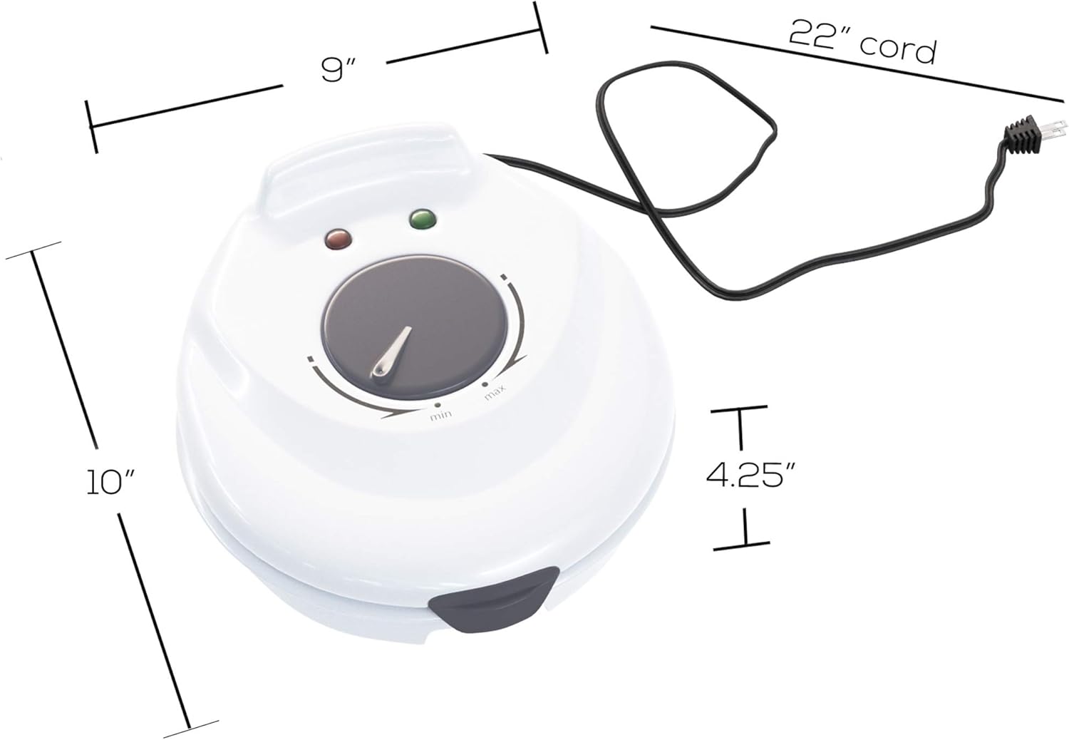 Electric Waffle Cone Maker wit - đánh giá và giá Waffle Cone Maker